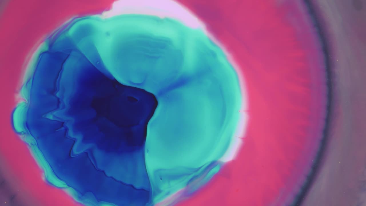 抽象的彩色流体背景视频素材